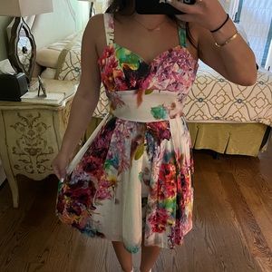 Single Dress Brand Floral Beautiful dress